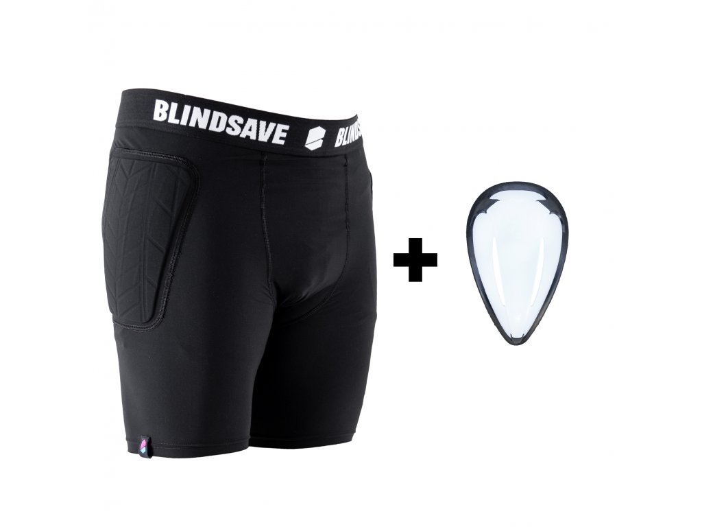 Goalie shorts + cup (Velikost XXL)