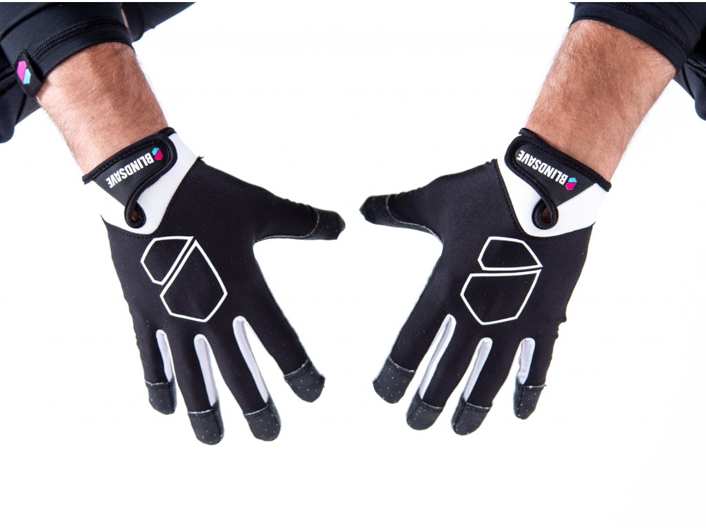 SUPREME Gloves Black (Barva černá, Velikost XS)