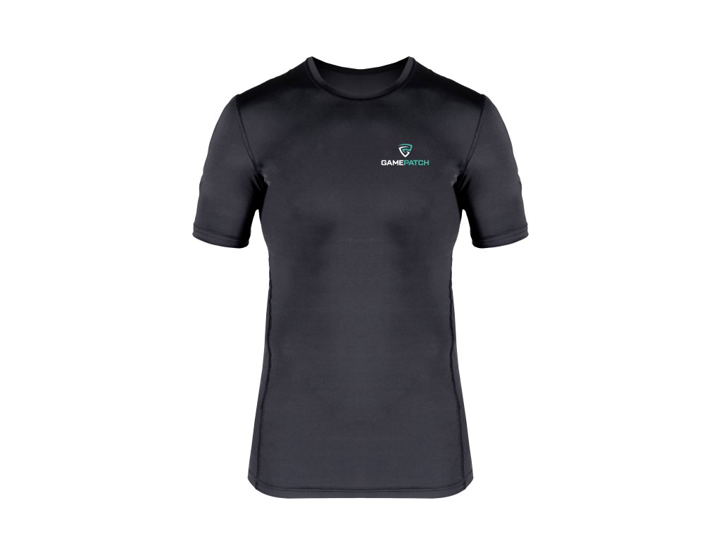 COMPRESSION SHIRT (Short-Sleeve) BLACK (Velikost XXL)
