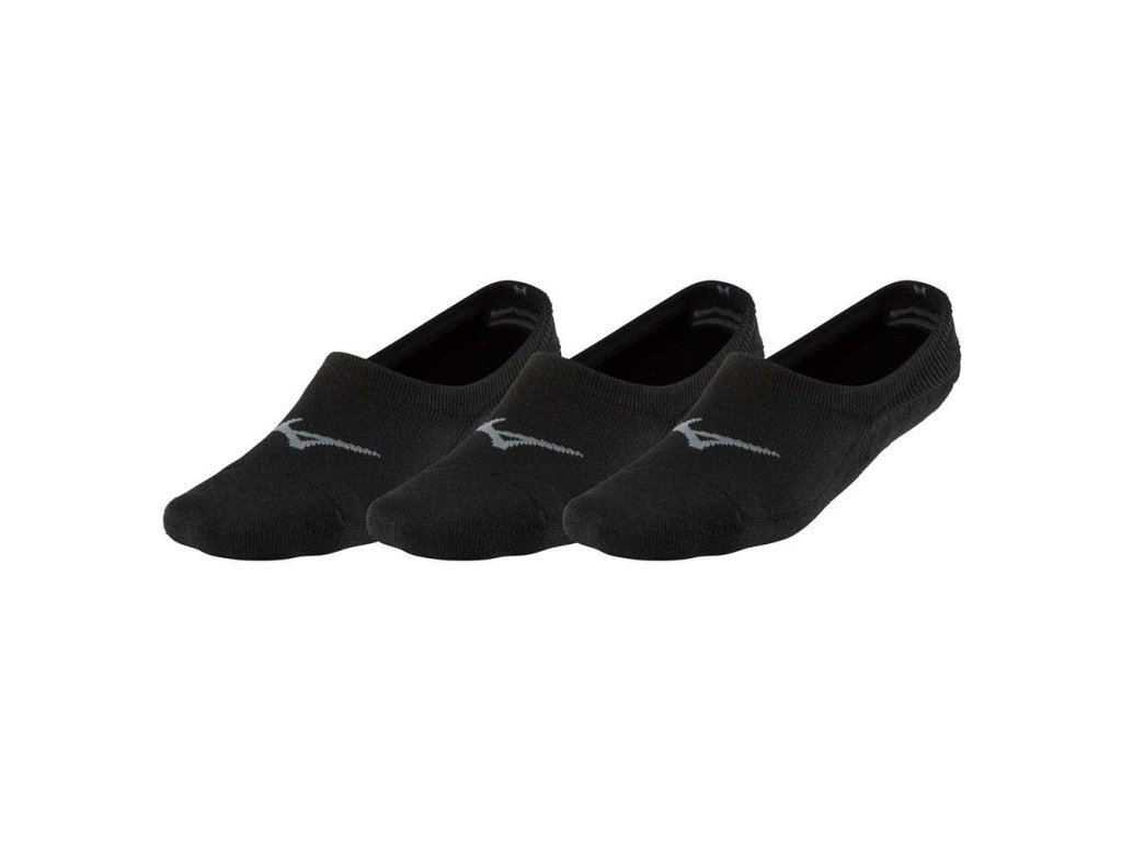 SHORT SOCKS 3P / BLACK (Velikost MIZUNO L)