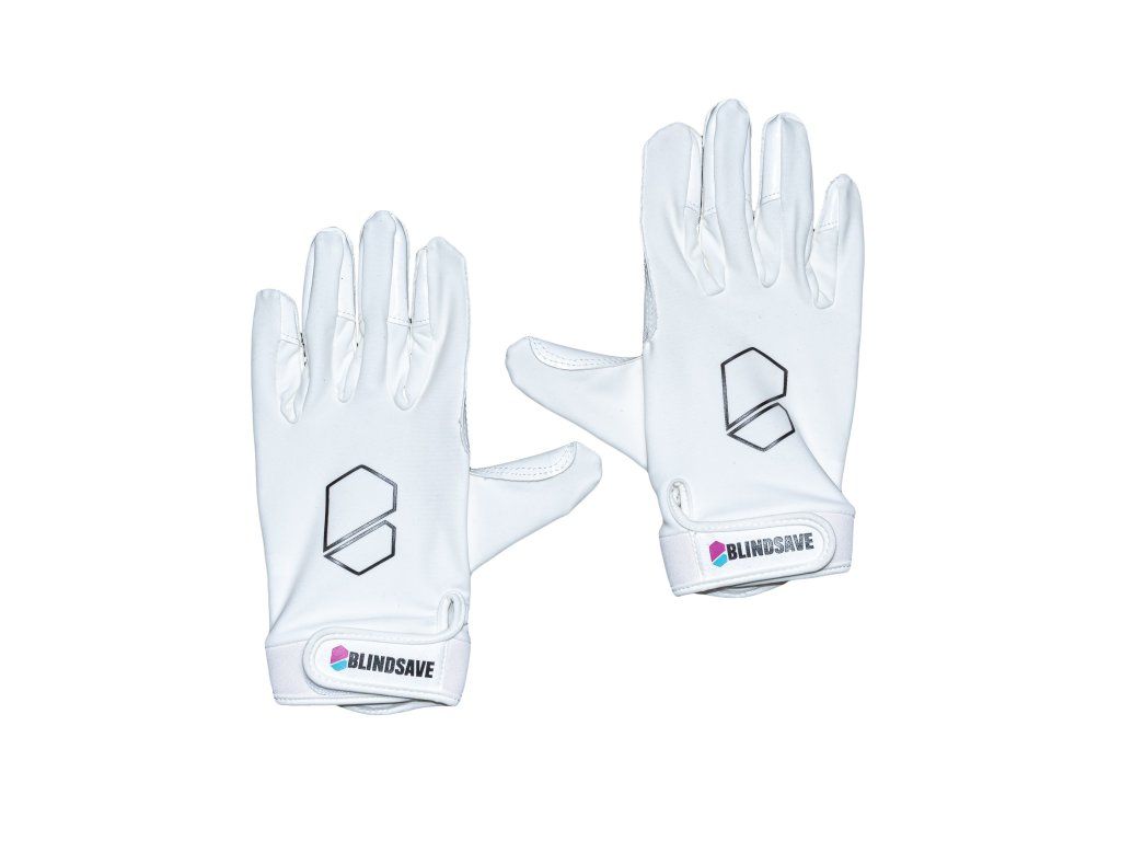VAULT GOALIE GLOVES WHITE 2