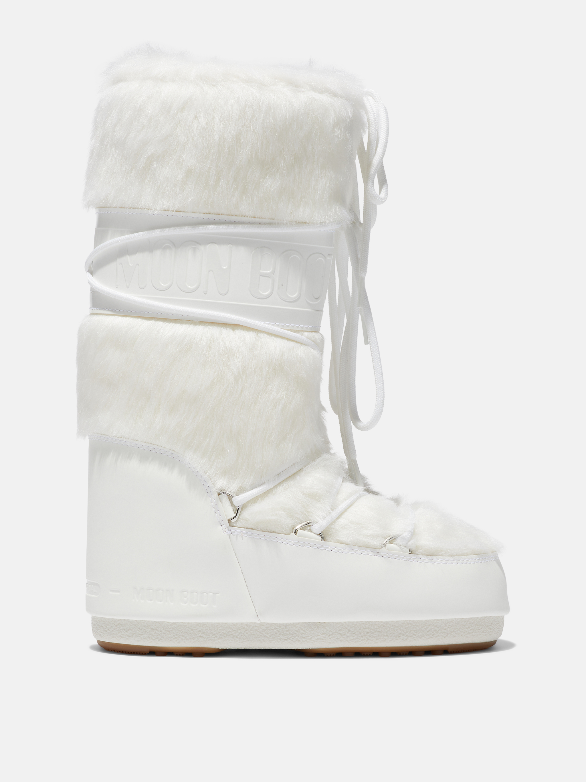 Moon Boot Icon Faux Fur White Velikost Moon Boot: 39/41
