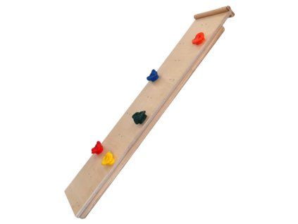 Combined Climbing Board with 5 Holds – Double-Sided