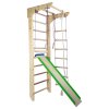 Wooden Wall Bars with Accessories KINDER 3 – 220/240 cm – 120 kg Capacity