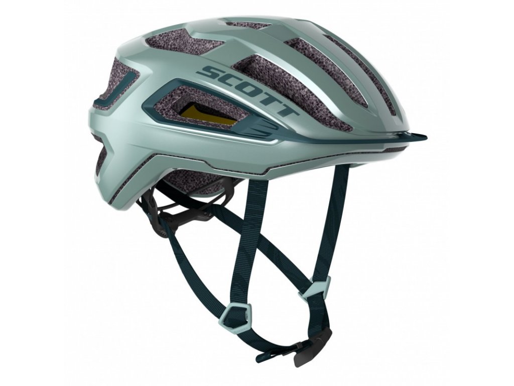 cyklistická helma Scott ARX Plus mineral blue