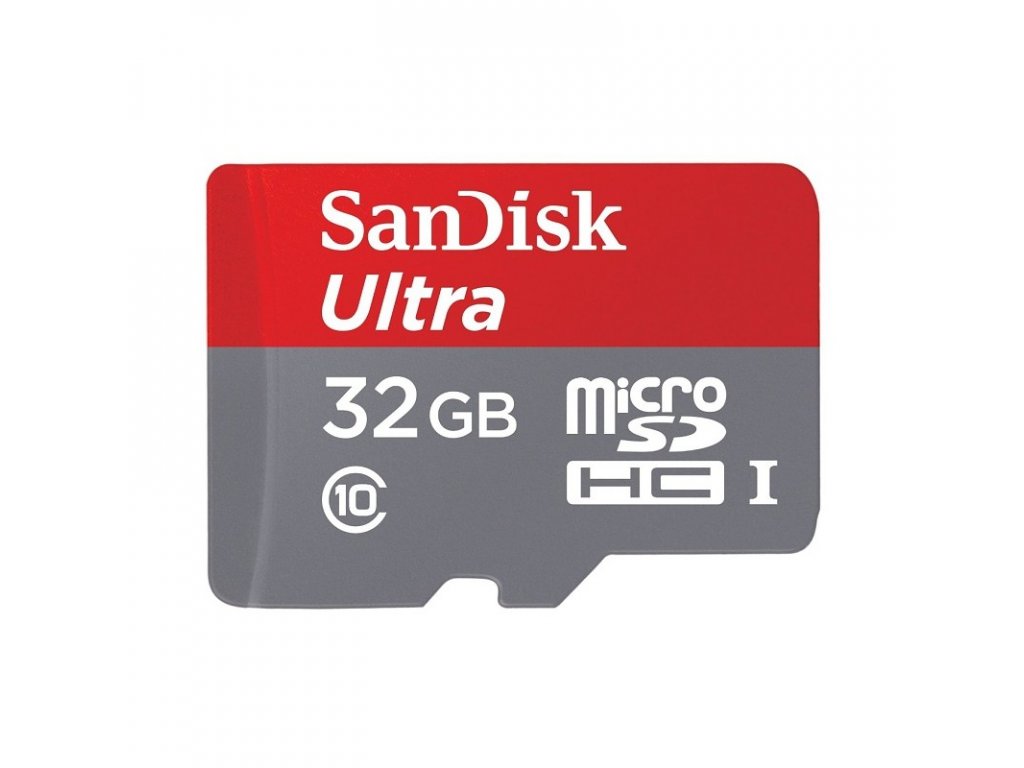 SanDisk Micro SDHC Ultra 32GB Class10 + adaptér