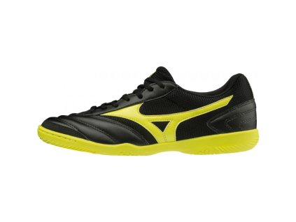 Mizuno boty Sala Club IN, black/flash, UK 12 (Velikost UK12)