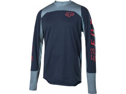 Fox cyklo dres Defend Ls Fox Jersey, Navy, S