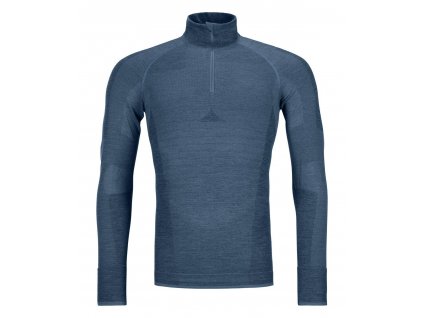 Ortovox triko 230 Competition Zip Neck Men's, petrol blue