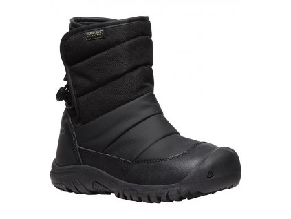 Keen boty JR Puffrider WP black/steel grey