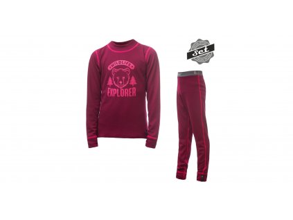 Sensor Double Face set Wild JR, lilla (Velikost 130)