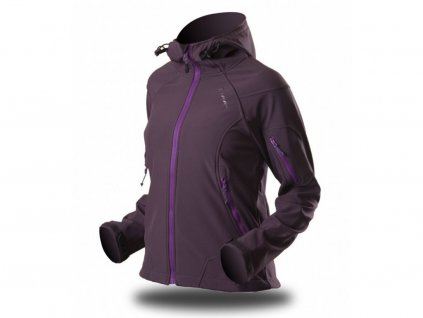 45530 189 damska softshellova bunda trimm brenda purple dark purple fialova
