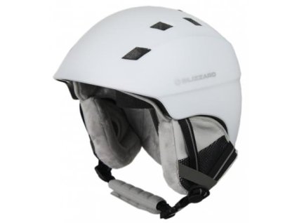 BLIZZARD Helma W2W WENGEN SKI HELMET, white matt (Velikost 54-58 cm)