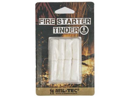 17874 mil tec rozdelavac ohne fire starter tinder 8ks