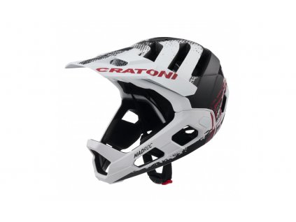 helma cratoni madroc white black matt v