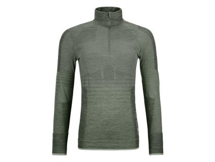 Ortovox triko 230 Competition Zip Neck Women's, artic grey