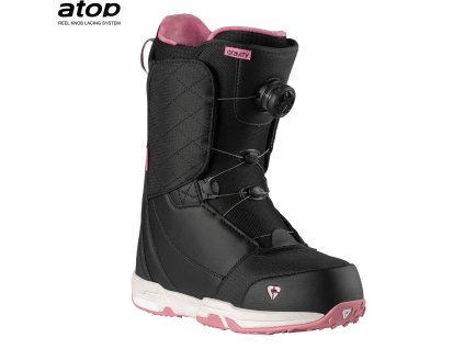 boty na snowboard gravity aura atop black rose 9