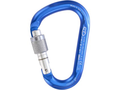 Climbing Technology karabina Snappy SG (screw gate) Blue