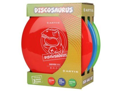 23295 artis discgolf discosaurus set 3 druhy
