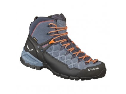 Salewa boty MS Alp Trainer MID GTX, ombre blue fluo orange, UK 11,5