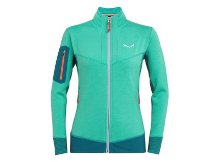 salewa w ortles stretch hybrid jacket 18b slw 27168 peacock green 1