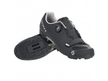 Scott cyklo tretry MTB Comp BOA, matt black/silver 2026