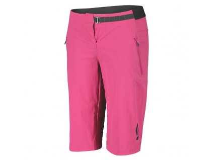 Scott šortky SHORTS W'S TRAIL VERTIC W/PAD carmine pink