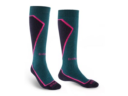 Bridgedale ponožky Ski Midweight+ Women's petrol/navy/282