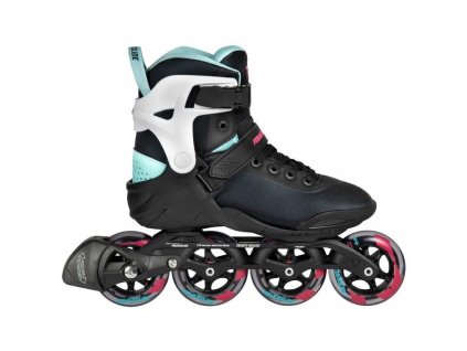 Powerslide Kolečkové brusle Radon Teal 90 Trinity, EU 38