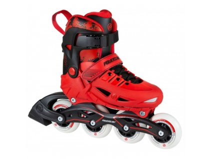 Powerslide kolečkové brusle Universe Red 4 Wheel red