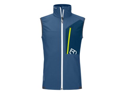 Ortovox vesta Berrino Vest Men's, mountain blue (Velikost M)