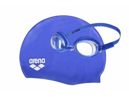 Arena Pool Set JR, blue/clear/blue/white