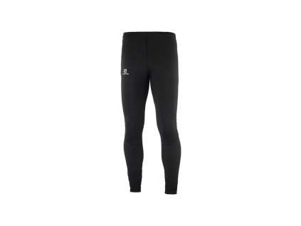 Salomon Kalhoty Agile Warm Tight M, black