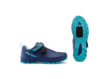 Northwave cyklo tretry Corsair wmn blue/aqua, EU 36 (Velikost 36 EU)