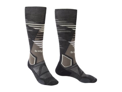 Bridgedale ponožky Ski Lightweight graphite/bungee/319