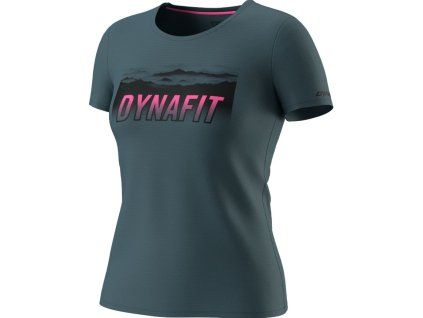 Dynafit tričko Transalper Graphic S/S Tee W, cinder