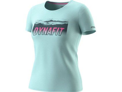 Dynafit tričko Transalper Graphic S/S Tee W, cloud blue