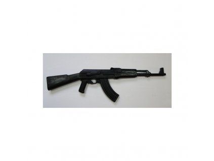 7017 treninkova atrapa samopal kalasnikov ak 47 cerna