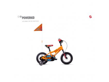 Ghost kolo Powerkid 12 - Juice Orange/Riot Red/Riot Blue