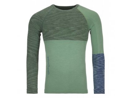 Ortovox triko 230 Competition Long Sleeve Men's, green isar blend, XL