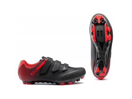 Northwave cyklo tretry Origin 2 Black/Red (Velikost 38 EU)