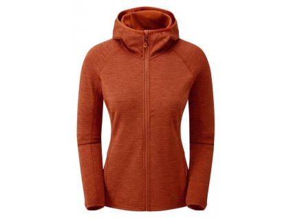 Montane Mikina Womens Protium Hoodie saffron red, M