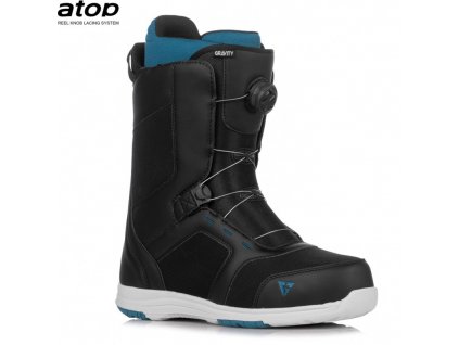 Gravity boty na snowboard Recon Atop black/blue UK 9 22/23