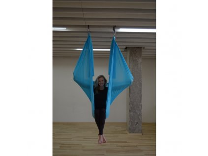 Síť Hamaka na létající jógu - aerial jóga claret