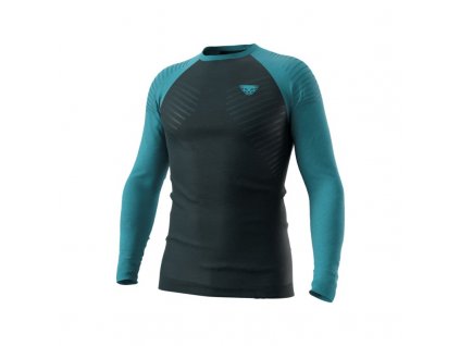 Dynafit triko Tour Light Merino Long Sleeve Shirt Men, storm blue