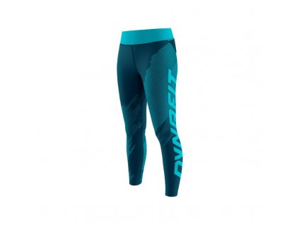 Dynafit kalhoty ULTRA GRAPHIC LON TIGHTS W petrol