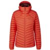 RAB Bunda CIRRUS ALPINE jacket wmns, red grapefruit