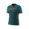 Dynafit cyklo dres RIDE LIGHT S/S FZ TEE M petrol FROST, XL
