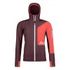 Ortovox bunda Berrino Hooded Jacket Women's, winetasting