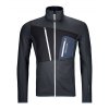 ortovox fleece grid jacket m black steel 159347